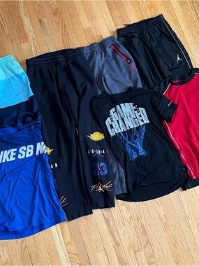 Boys Nike, Jordan, And1 Athletic Wear Bundle - 7pc